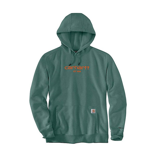 Carhartt, Men's Force Relaxed Fit Lightweight Logo Graphic Hoodie