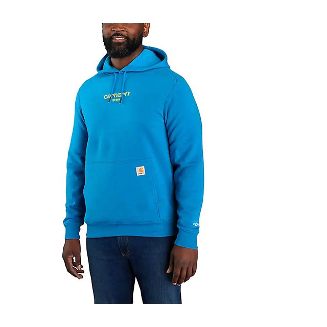 Carhartt • Men's Force Relaxed Fit Lightweight Logo Graphic Hoodie ...