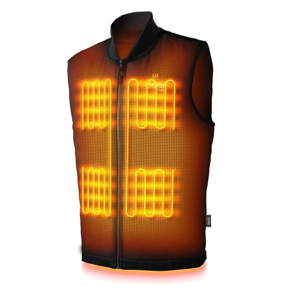 Gobi Heat, Men's Ibex Heated Workwear Vest (5-Zone)