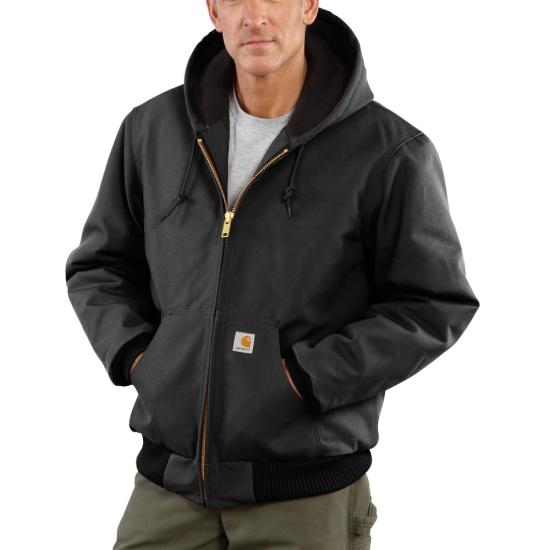 Carhartt, Men's Loose Fit Firm Duck Insulated Flannel-lined Active Jacket