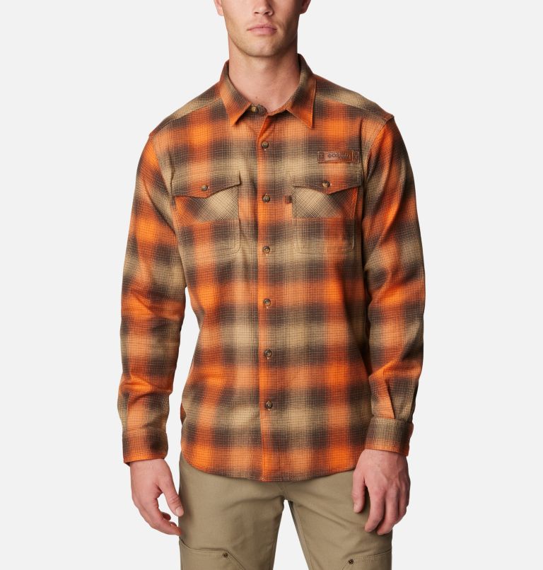 Columbia, Men's PHG Roughtail Stretch Flannel Long Sleeve Shirt