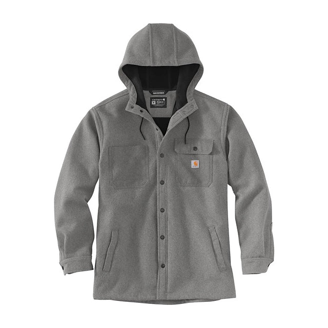 Carhartt, Men's Rain Defender Relaxed Fit Heavyweight Shirt Jac Full Zip Hoodie