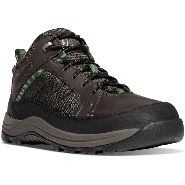 Danner, Men's Riverside 4.5" Steel Toe Boot - Brown/Green