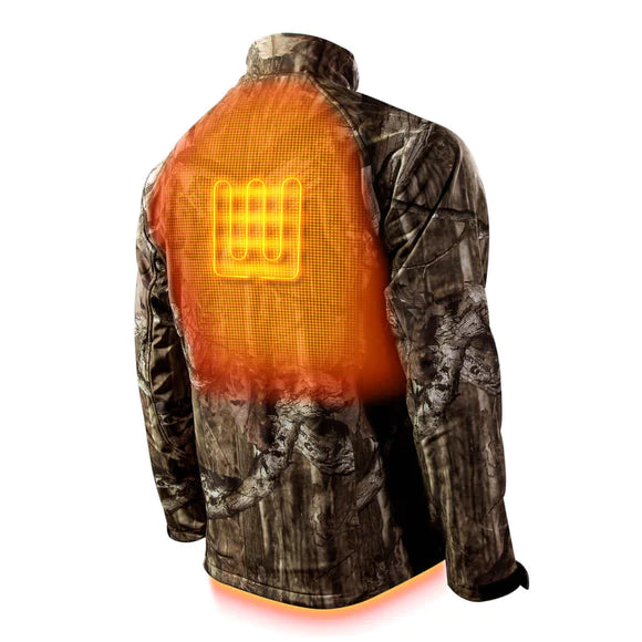 Gobi Heat, Men's Sahara Heated Hunting Jacket - Mossy Oak Camo