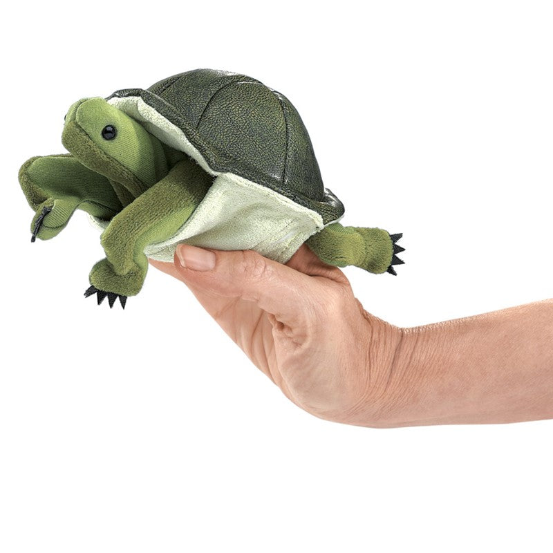 Folkmanis, Mini Turtle Finger Puppet