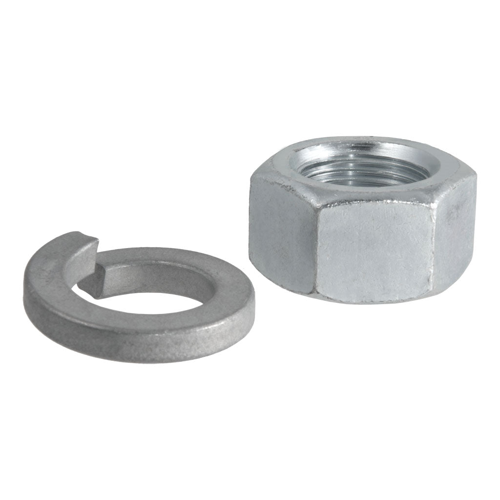 Curt Manufacturing, Replacement Trailer Ball Nut and Washer For 1 Inch Shank