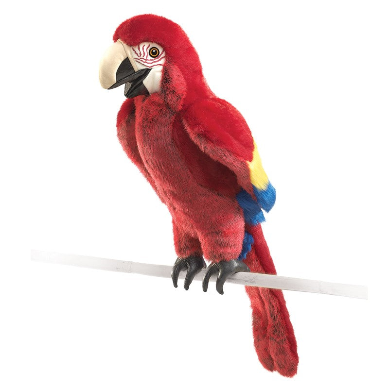 Folkmanis, Scarlett Macaw Puppet