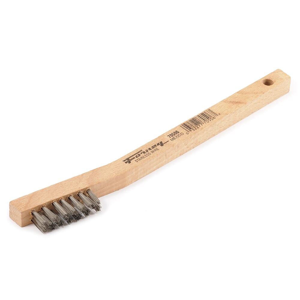 Forney, Scratch Brush, Stainless Steel, 3 x 7 Rows