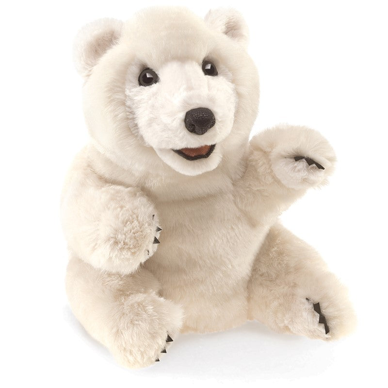 Folkmanis, Sitting Polar Bear Puppet