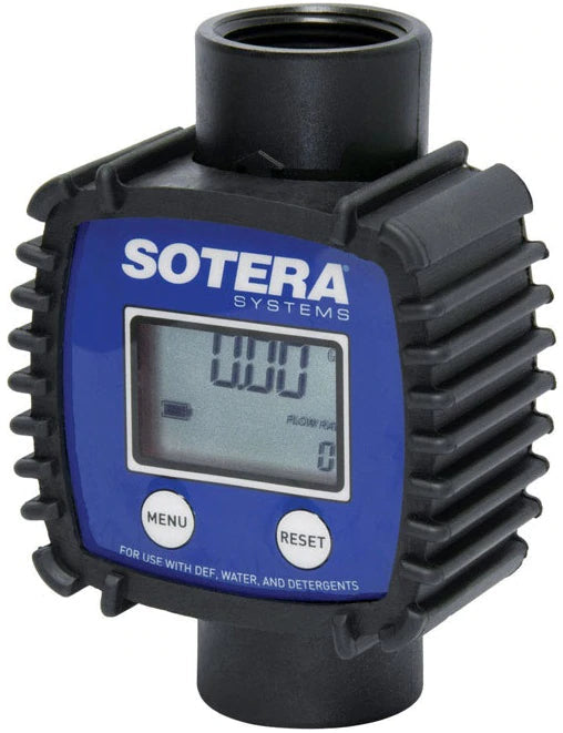 Fill-rite, Sotera In-line Digital Chemical Turbine Meter, 3-26gpm