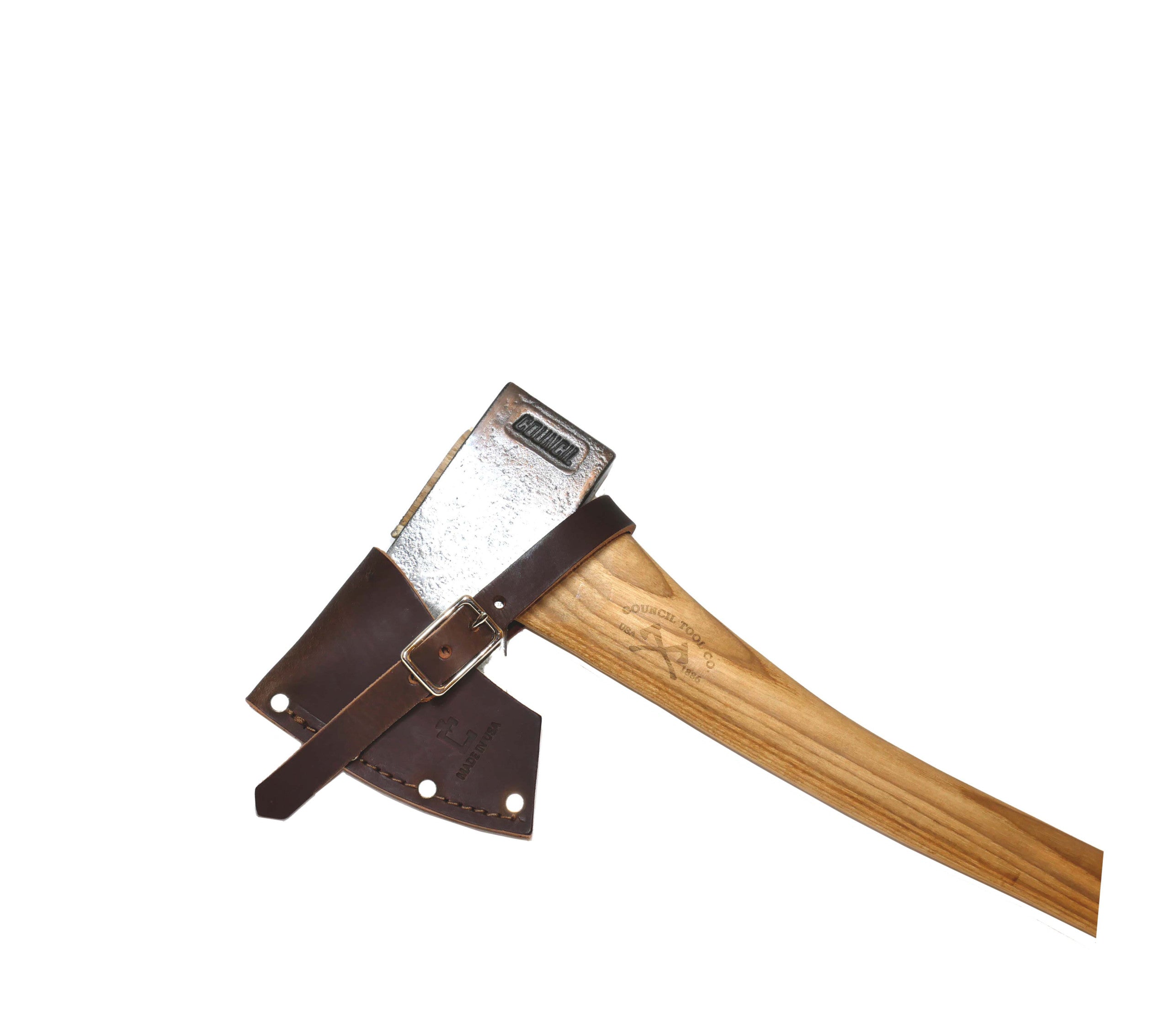 Council Tool, Velvicut 2lbs Premium Hudson Bay Bush Craft/Camp Axe with Mask and 24in Handle