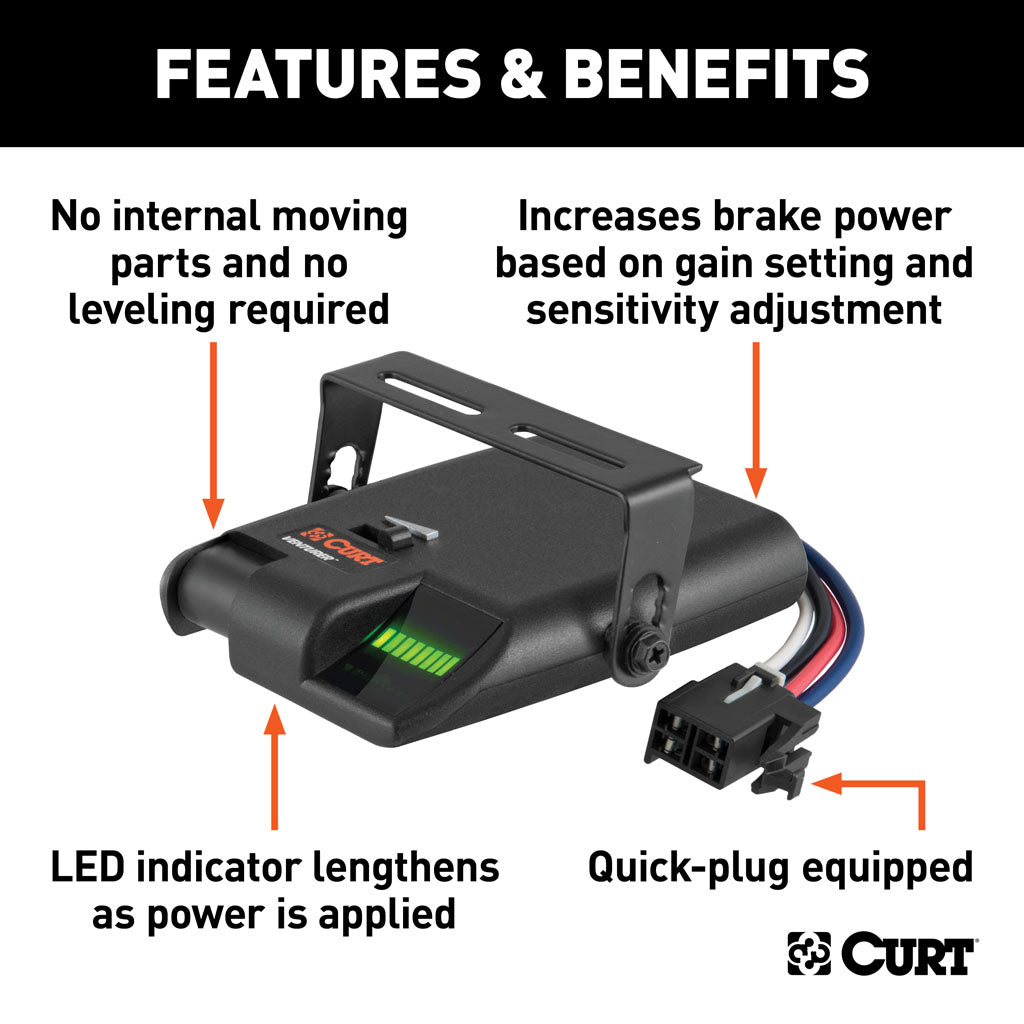 Curt Manufacturing, Venturer Time-Delay Trailer Brake Controller