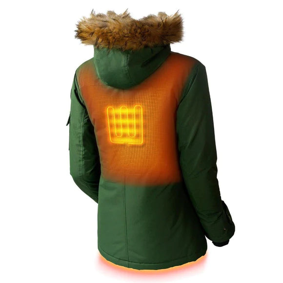 Gobi Heat, Women's Arcadia Heated Parka (5-Zone)