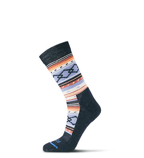 Fits, Women's Casual Crew Aztec Sock