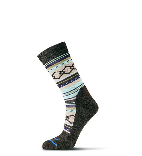 Fits, Women's Casual Crew Aztec Sock