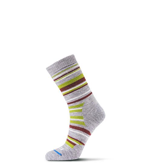 Fits, Women's Medium Hiker Striped Crew Sock