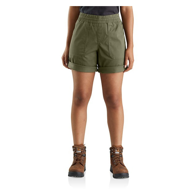 Carhartt, Women's Rugged Flex Relaxed Fit Twill 5-Pocket Cargo Shorts