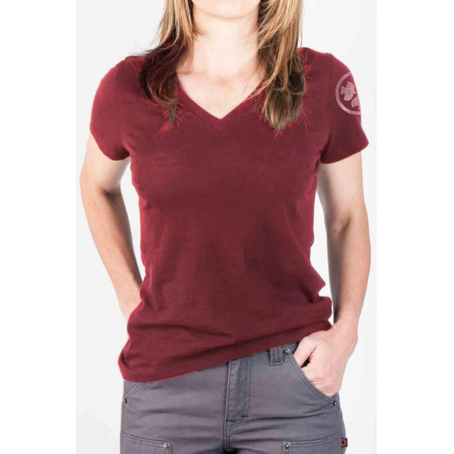 Dovetail Workwear, Women's Solid V-Neck Tee