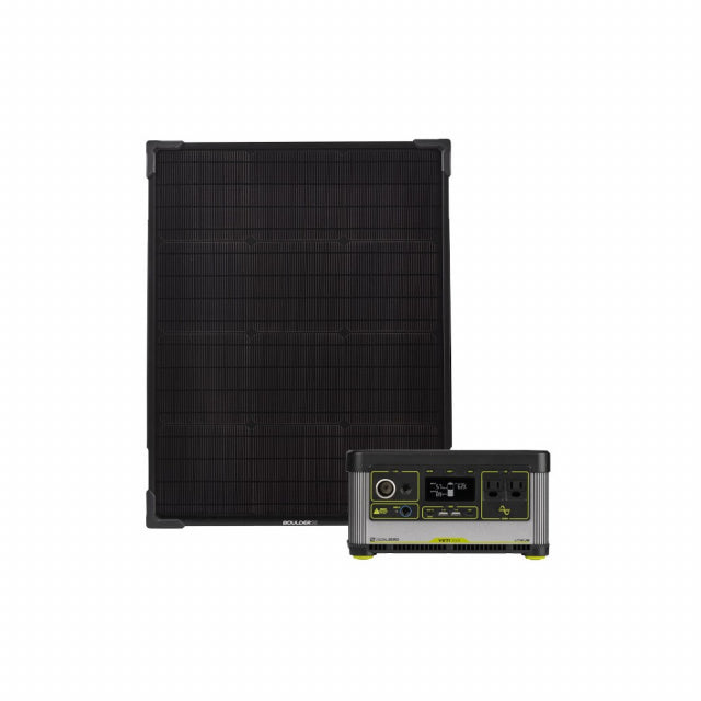 Goal Zero, Yeti 500X 120V Solar Kit W/ Boulder 50