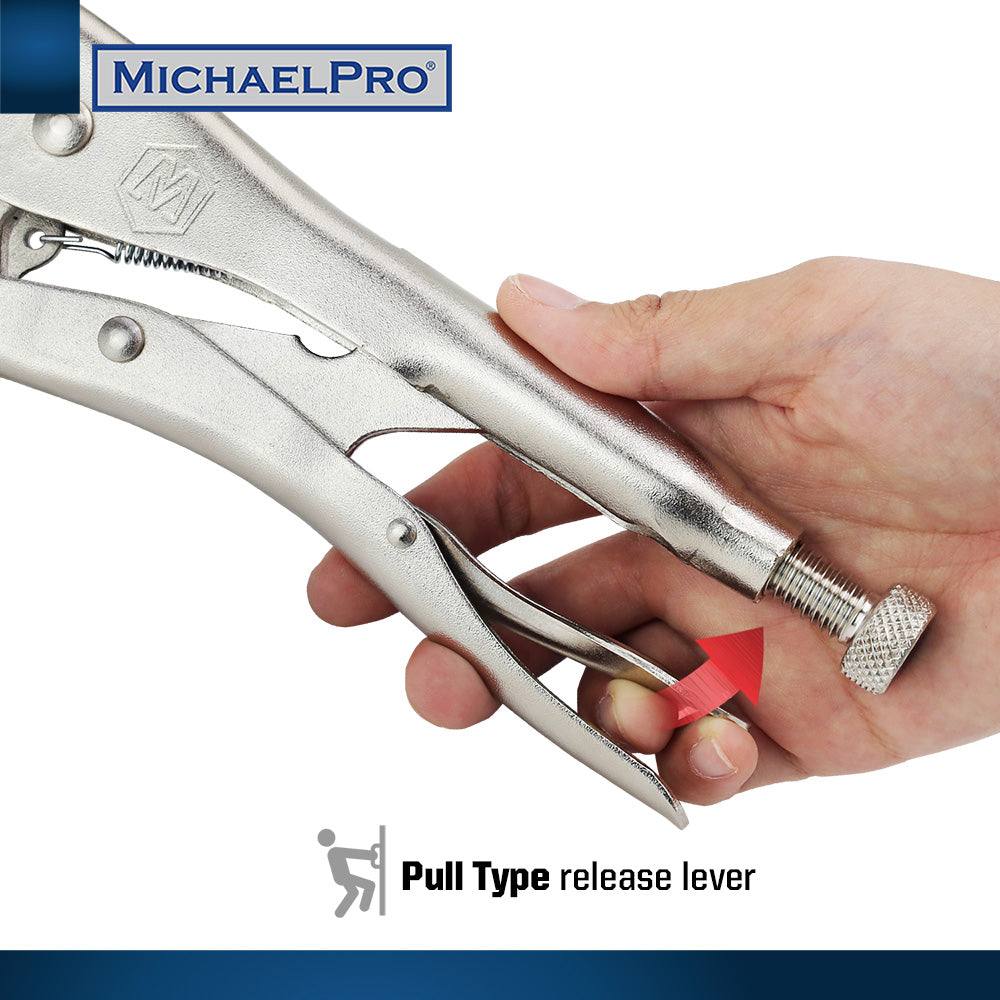 MichaelPro, 10-Inch Curved Jaw Locking Plier (MP003002)