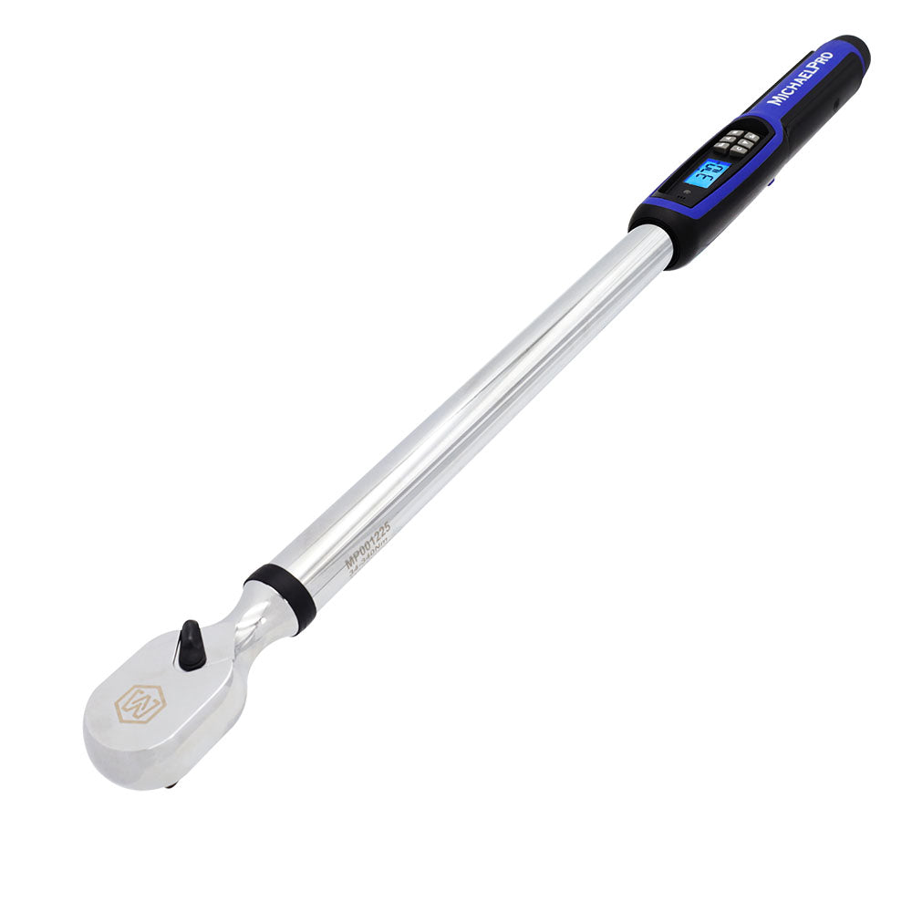 MichaelPro, 1/2" Drive Electronic Torque Wrench With Angle, 25 to 250 ft-lb (MP001225)