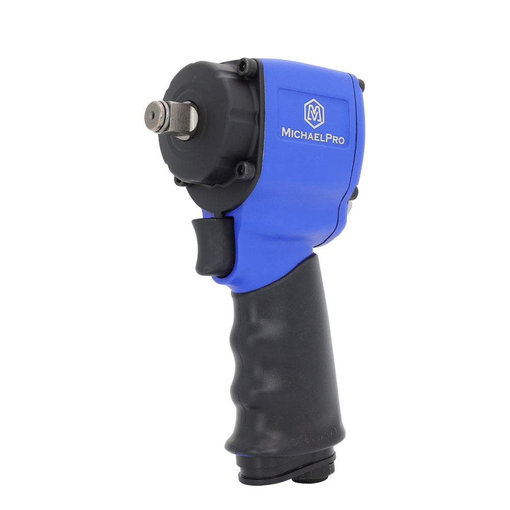 MichaelPro, 1/2" Drive Mini Air Impact Wrench, 500 ft-lbs Max Torque Output (MPA01034)