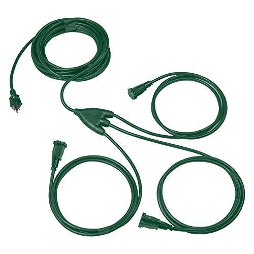 IRON FORGE CABLE, 13 ft Power Squid- 16 Gauge- Green