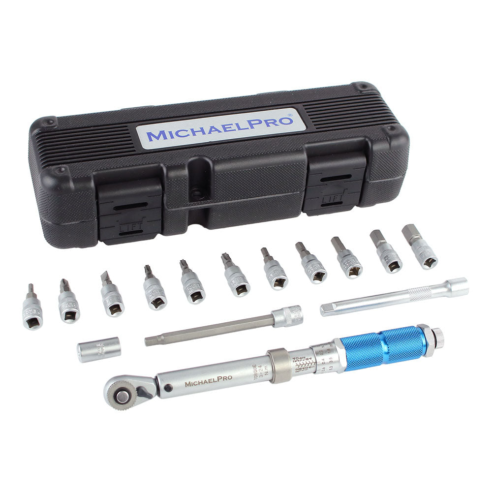 MichaelPro, 1/4" Drive Click Torque Wrench Set (MP001199)