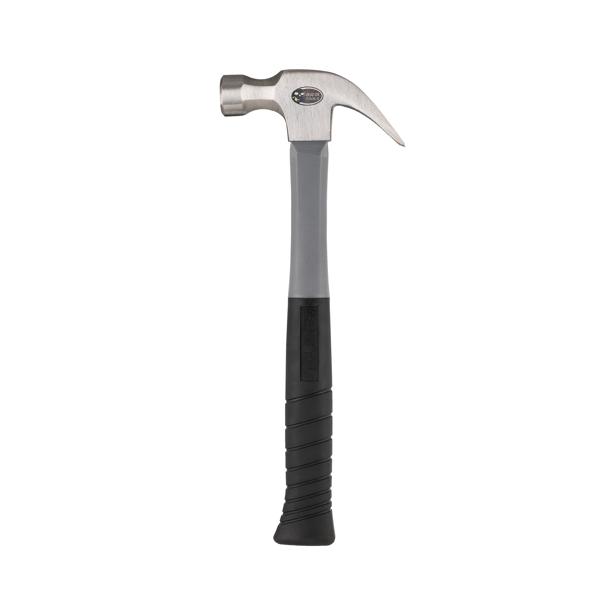 Dead On Tools, 16 oz. Smooth Face Fiberglass Hammer - Curved Claw