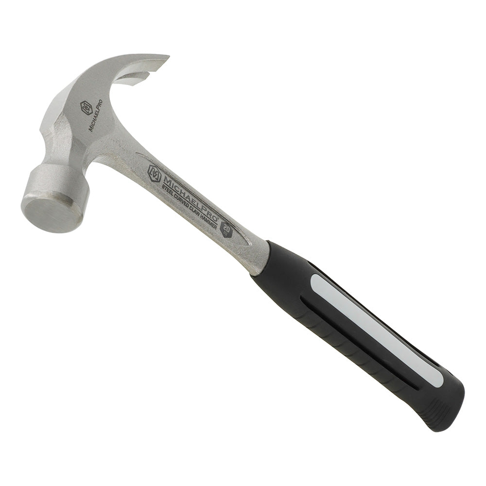 MichaelPro, 20oz Solid One Piece Steel Curved Claw Hammer (MP004006)