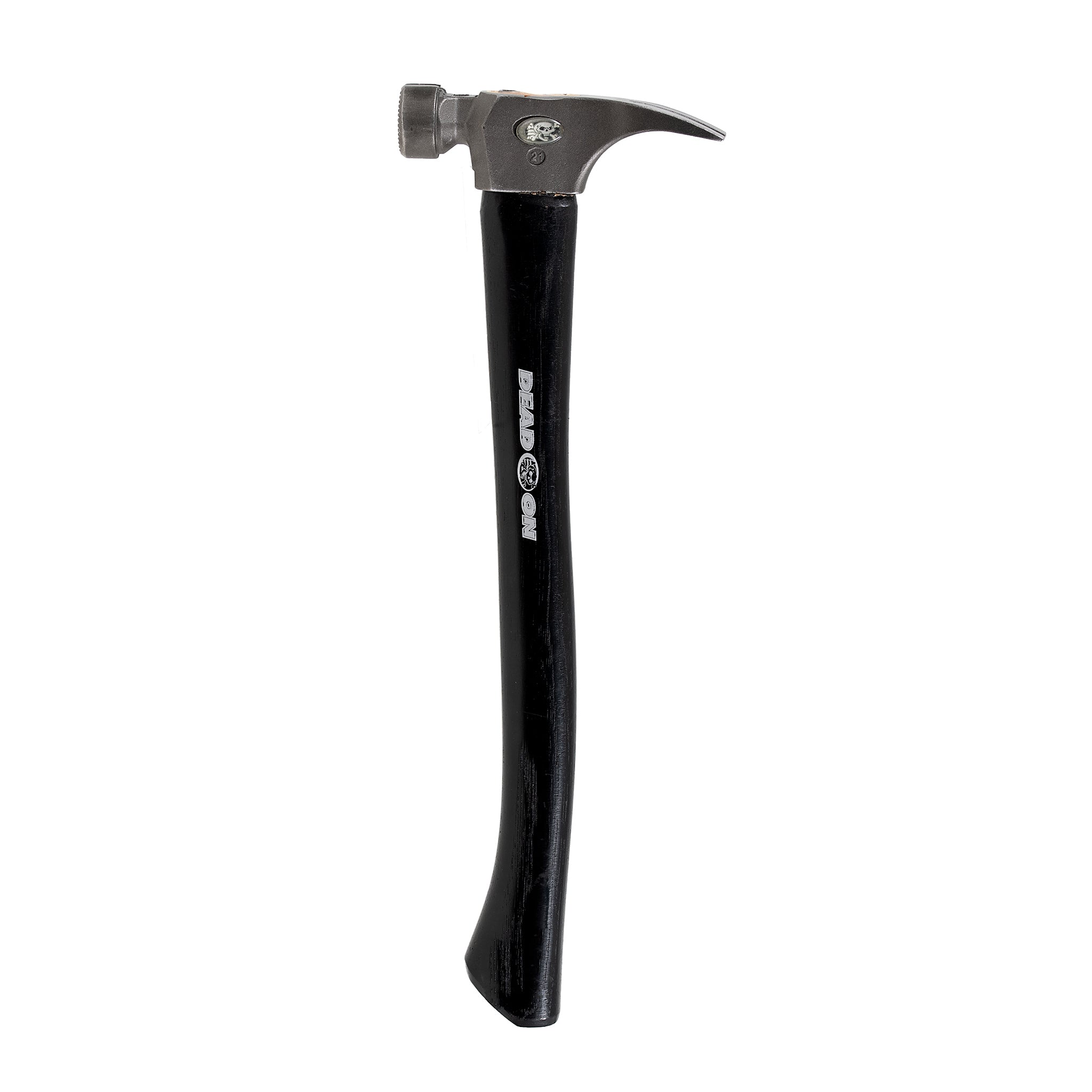 Dead On Tools, 21 oz. Investment Cast Wood Hammer - Curved Handle