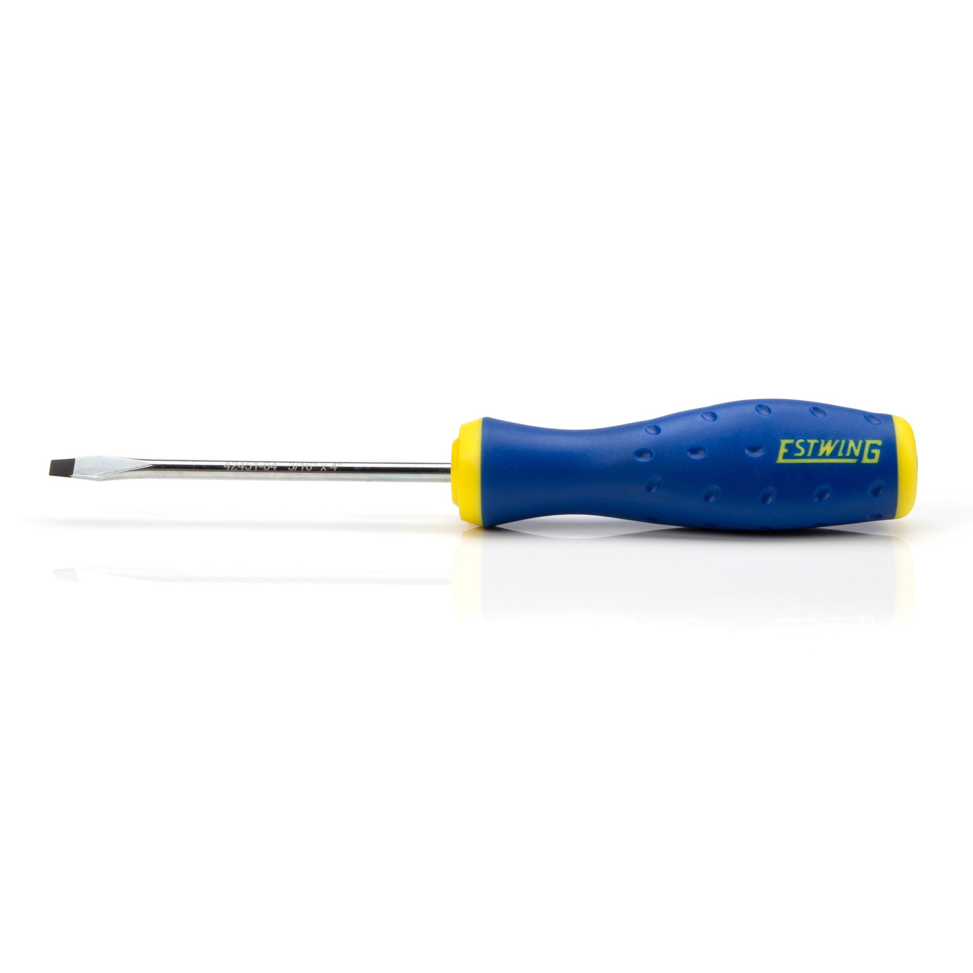 Estwing, 3/16-Inch x 4-Inch Magnetic Slotted Tip Screwdriver with Ergonomic Handle