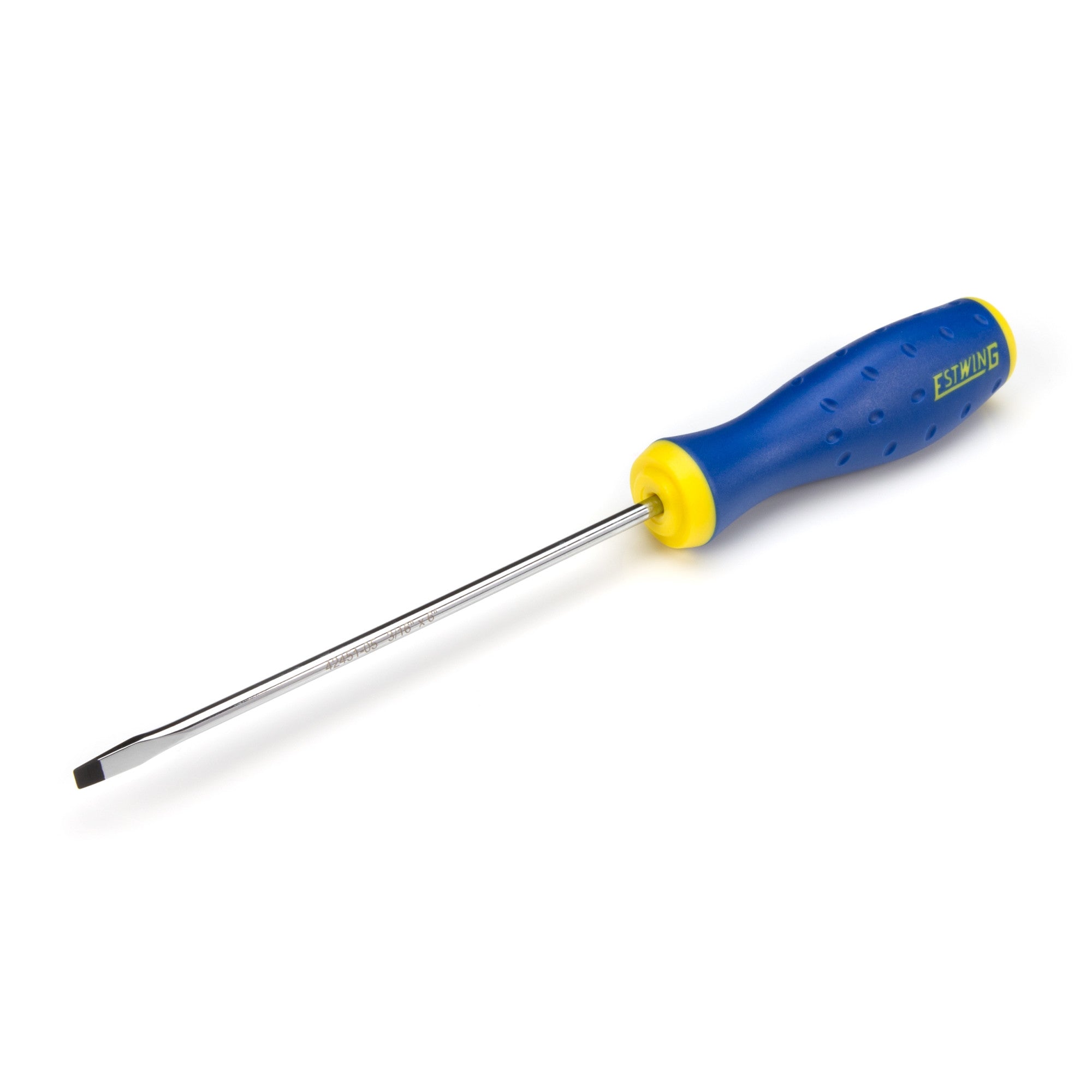 Estwing, 3/16-Inch x 6-Inch Magnetic Slotted Tip Screwdriver with Ergonomic Handle