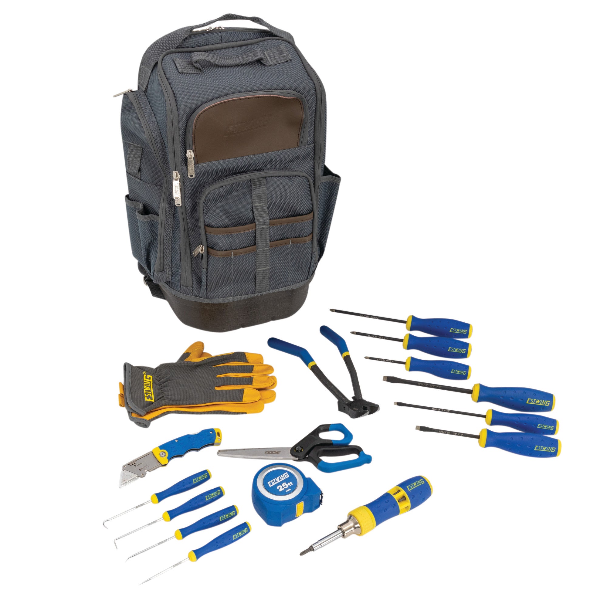 Estwing, 35-Piece General Purpose Maintenance and Repair Tool Pack