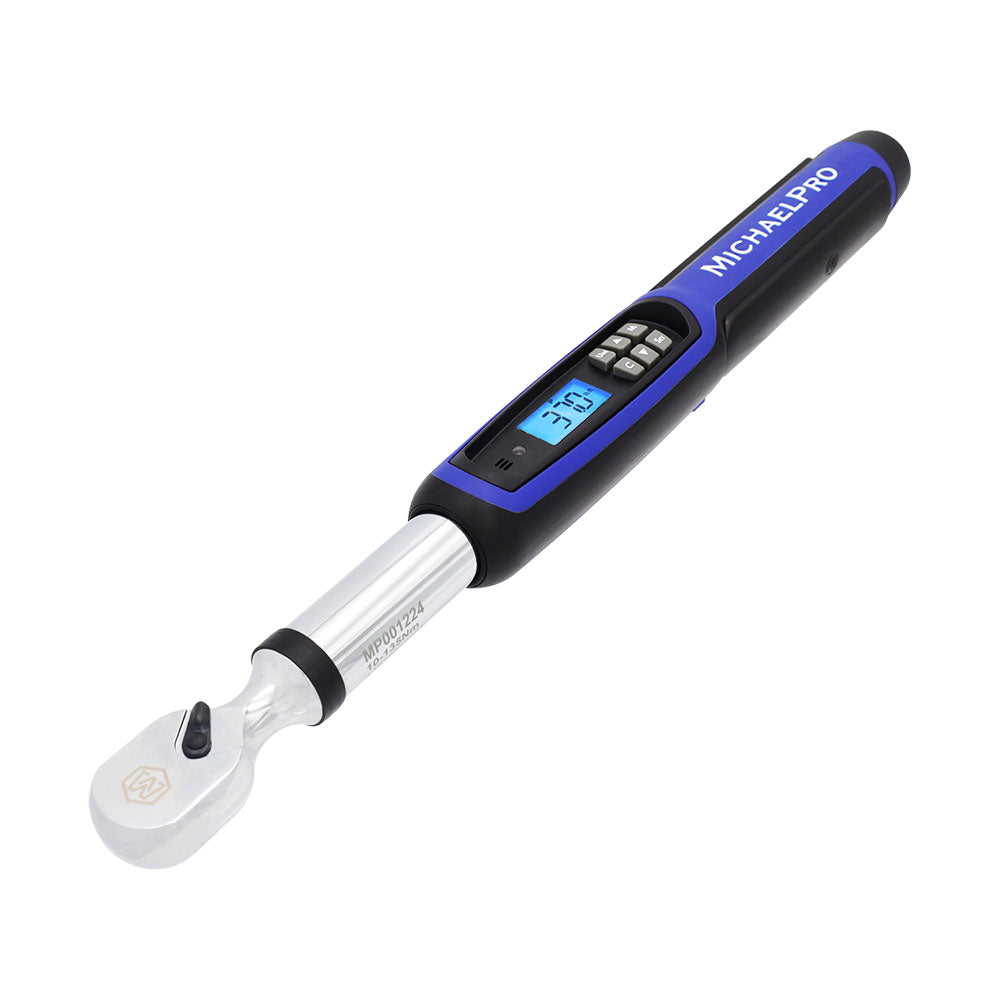 MichaelPro, 3/8" Drive Electronic Torque Wrench With Angle, 10 to 100 ft-lb (MP001224)