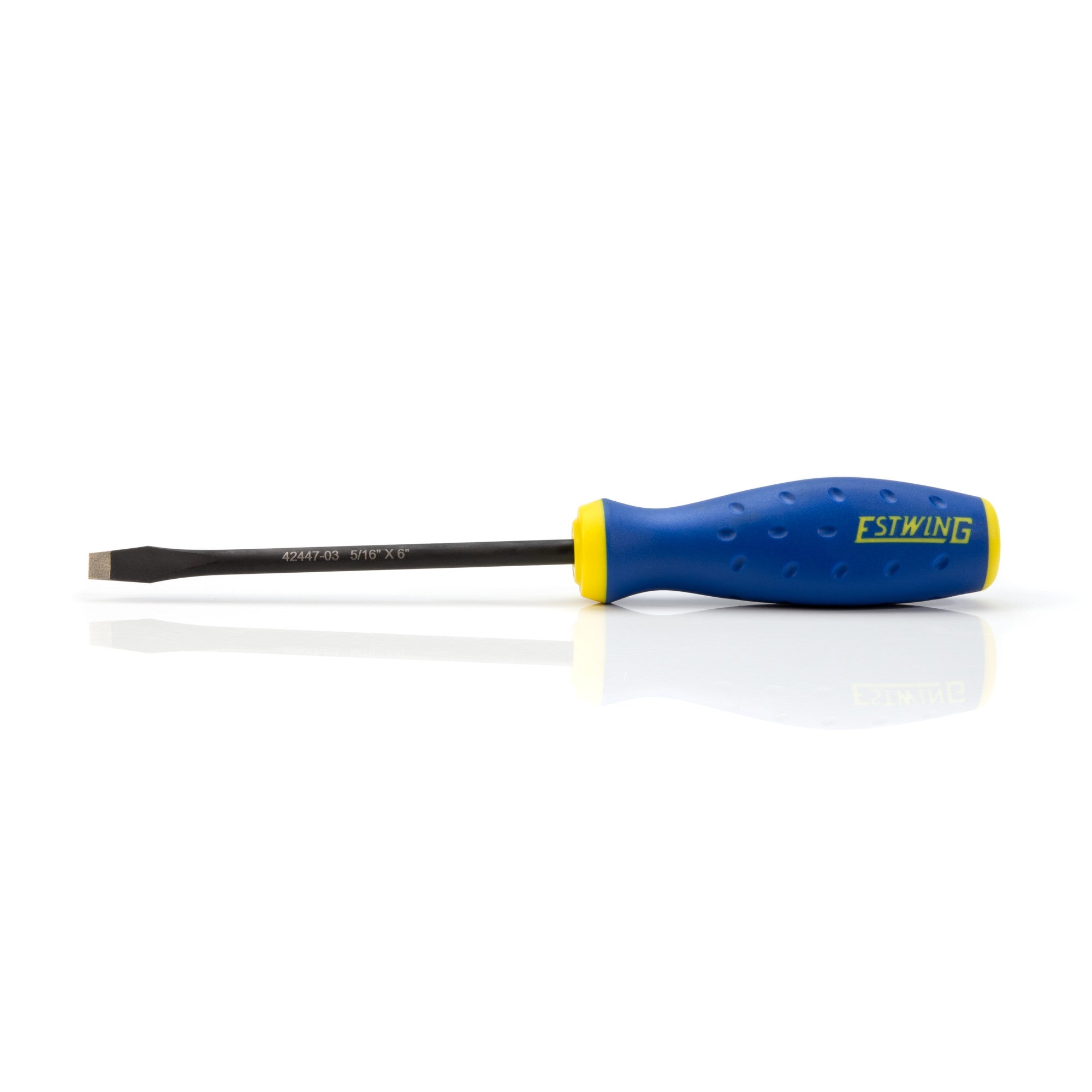 Estwing, 5/16-Inch x 6-Inch Slotted Magnetic Diamond Tip Screwdriver with Ergonomic Handle