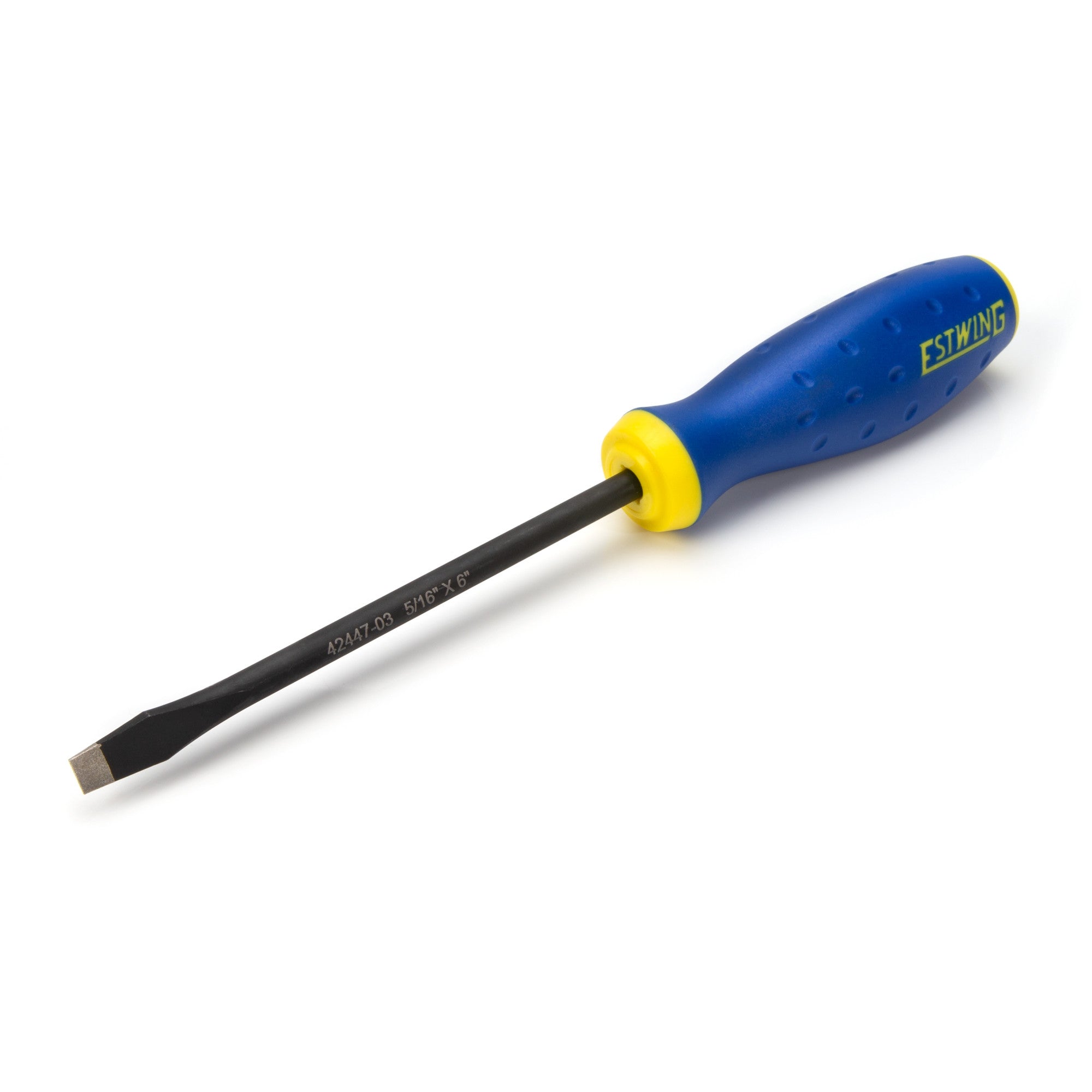 Estwing, 5/16-Inch x 6-Inch Slotted Magnetic Diamond Tip Screwdriver with Ergonomic Handle