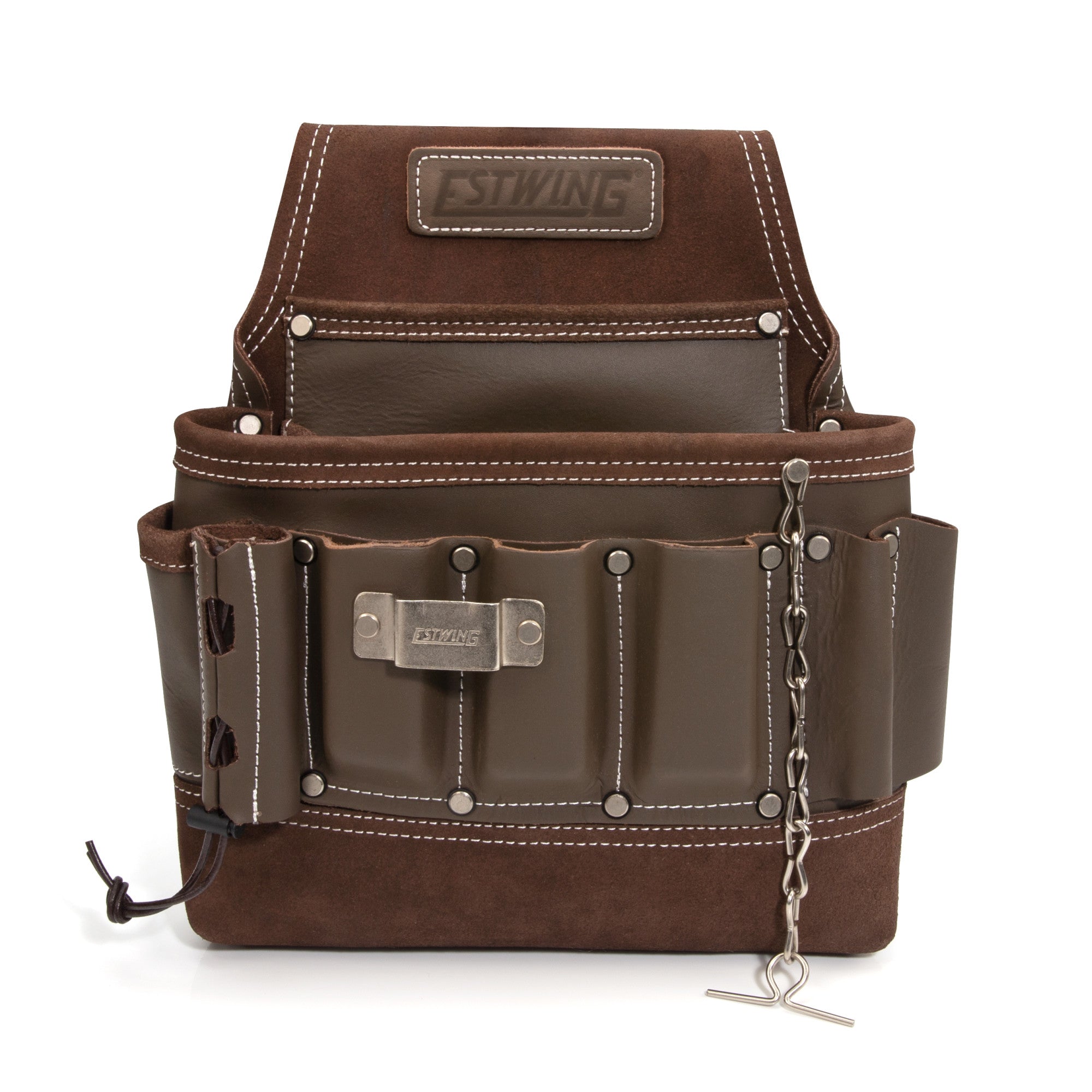 Estwing, 8-Pocket Leather Electrician's Tool Pouch