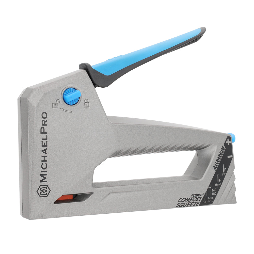 MichaelPro, Aluminum Tacker/Staple Gun for Heavy Duty Usage (MP013011)