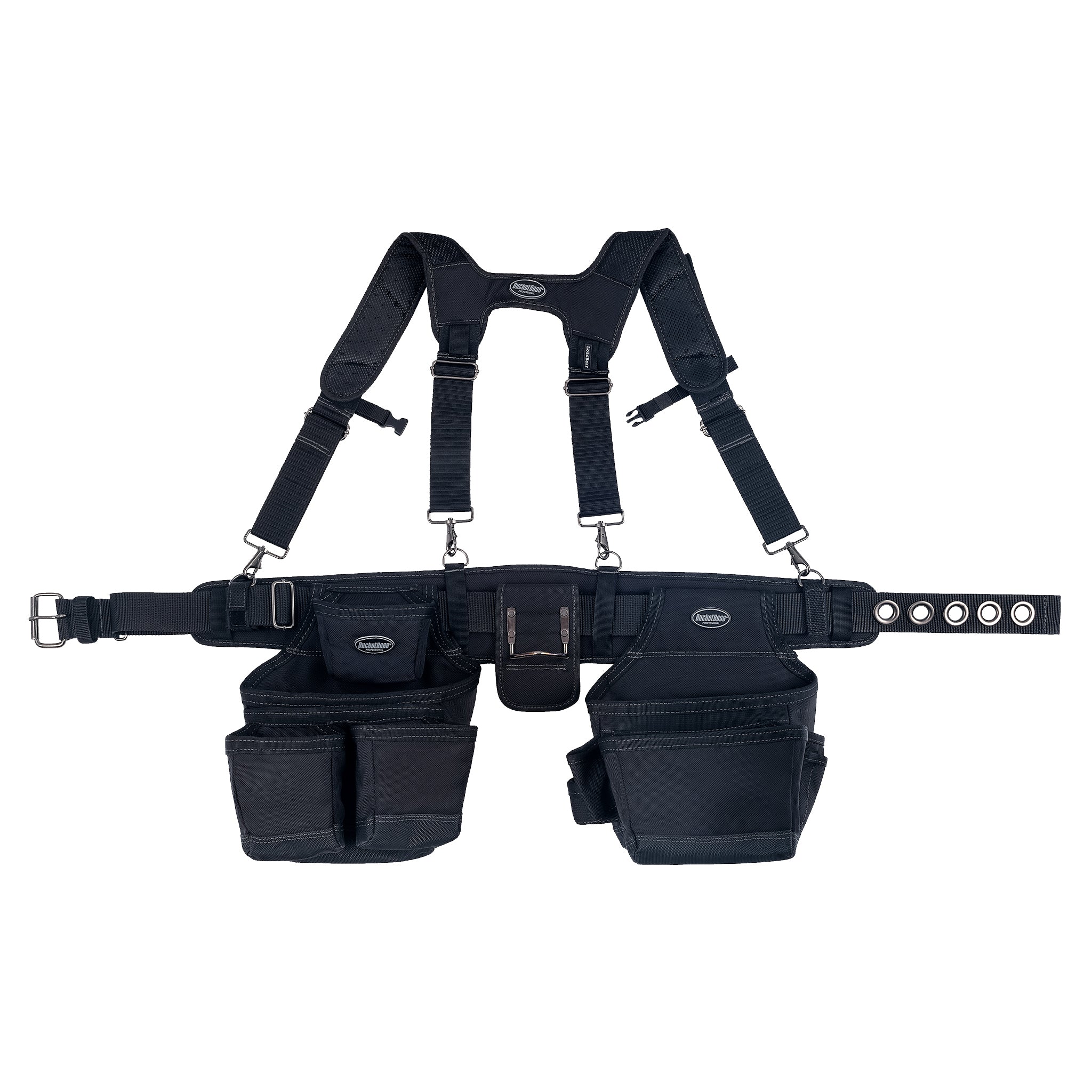 Bucket Boss, Ballistic Tool Belt with Suspenders