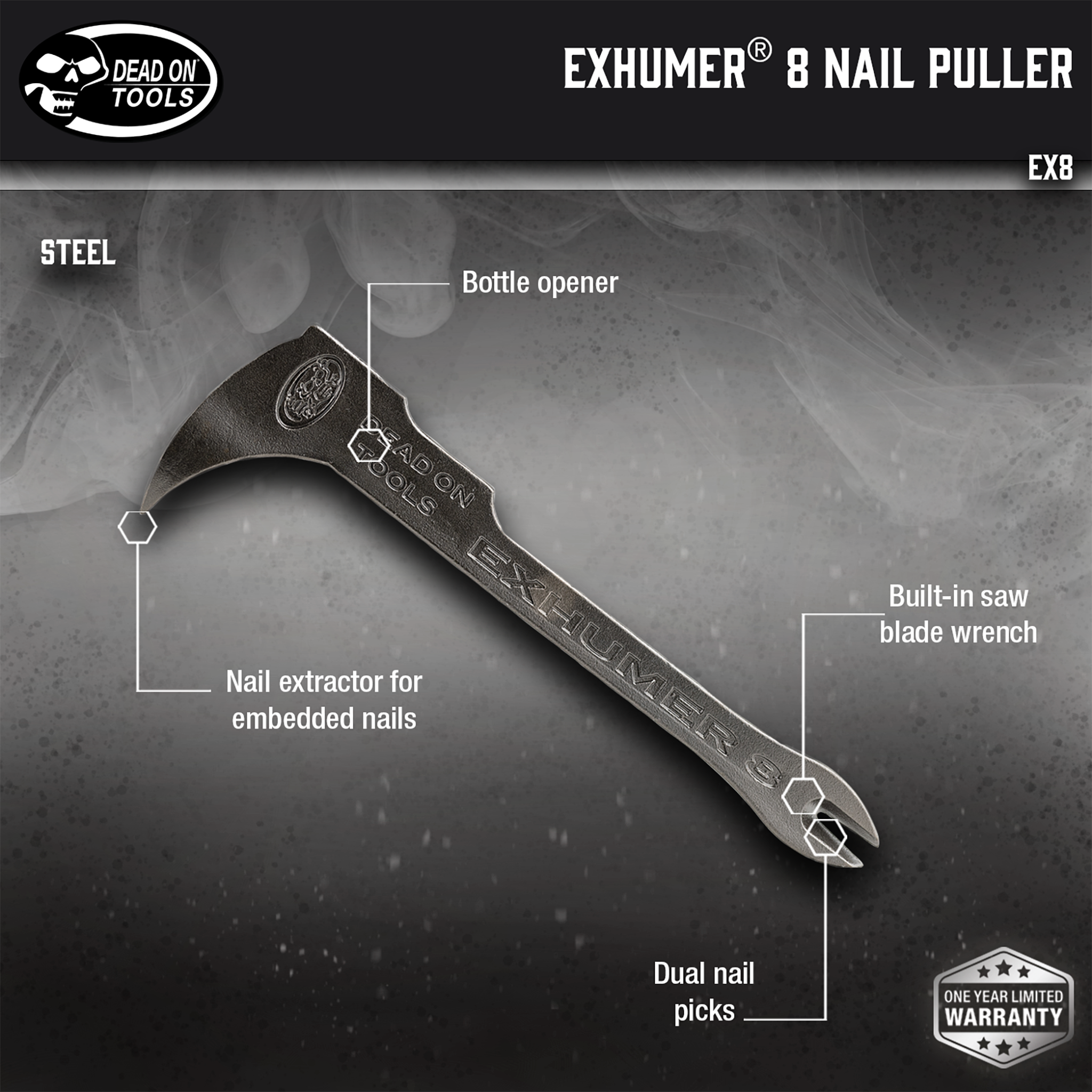 Dead On Tools, Exhumer 8 Nail Puller