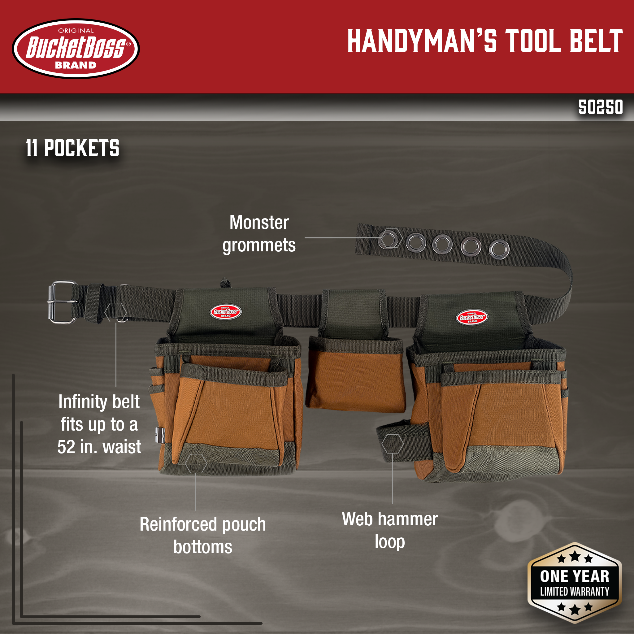 Bucket Boss, Handyman's Tool Belt