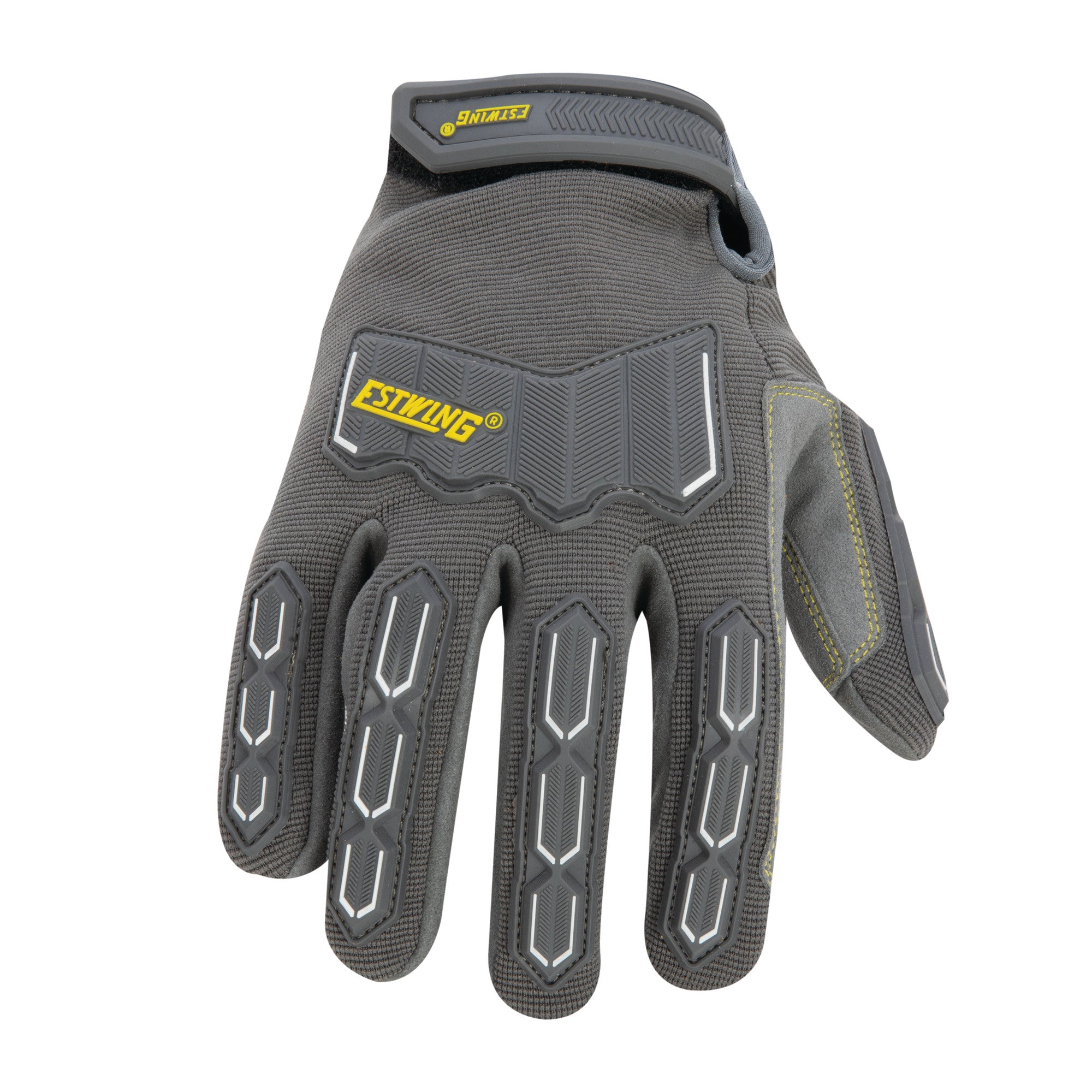 Estwing, Impact Resistant Synthetic Leather Palm Work Glove with Anti-Vibration Palm