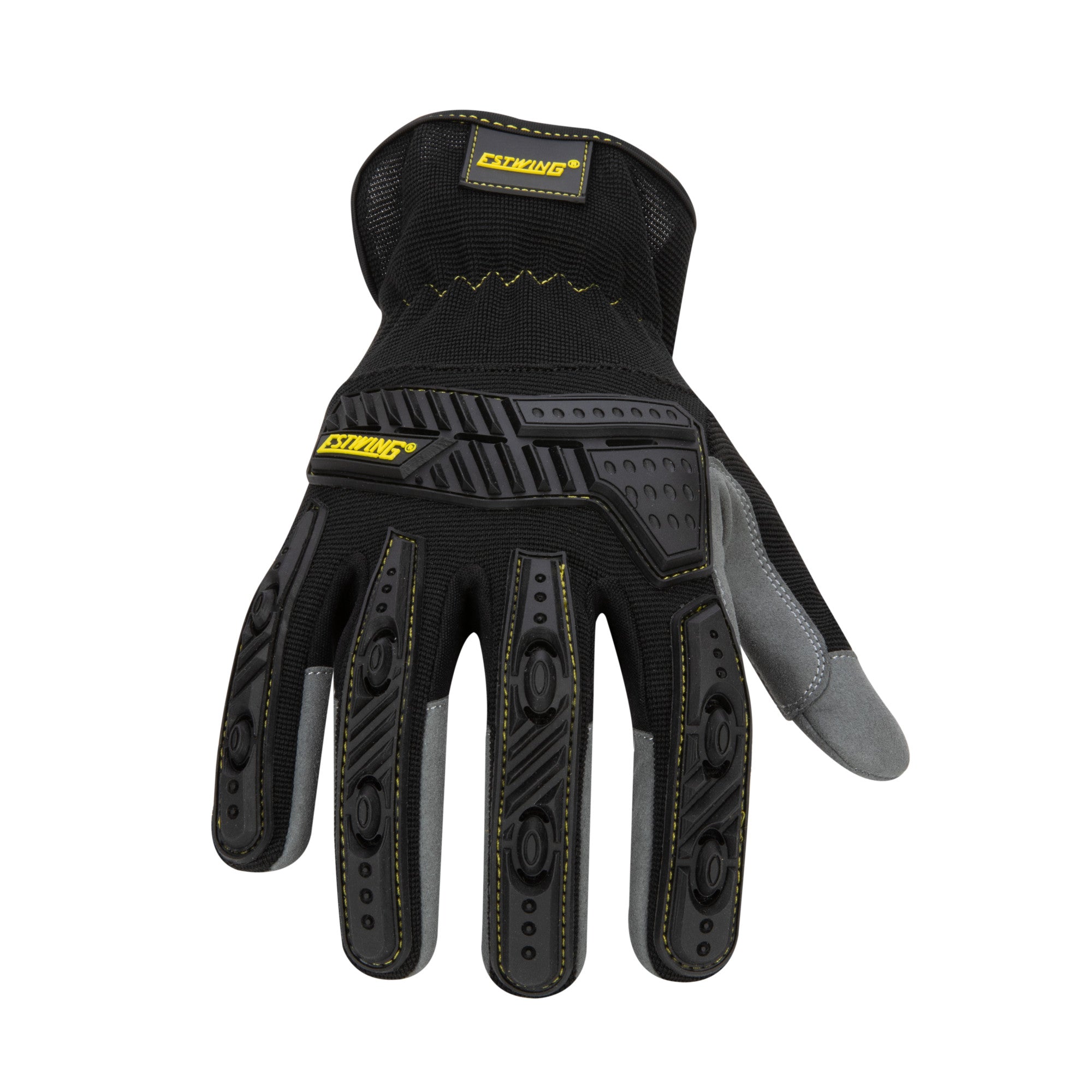 Estwing, Impact Speedcuff Gloves in Black and Gray