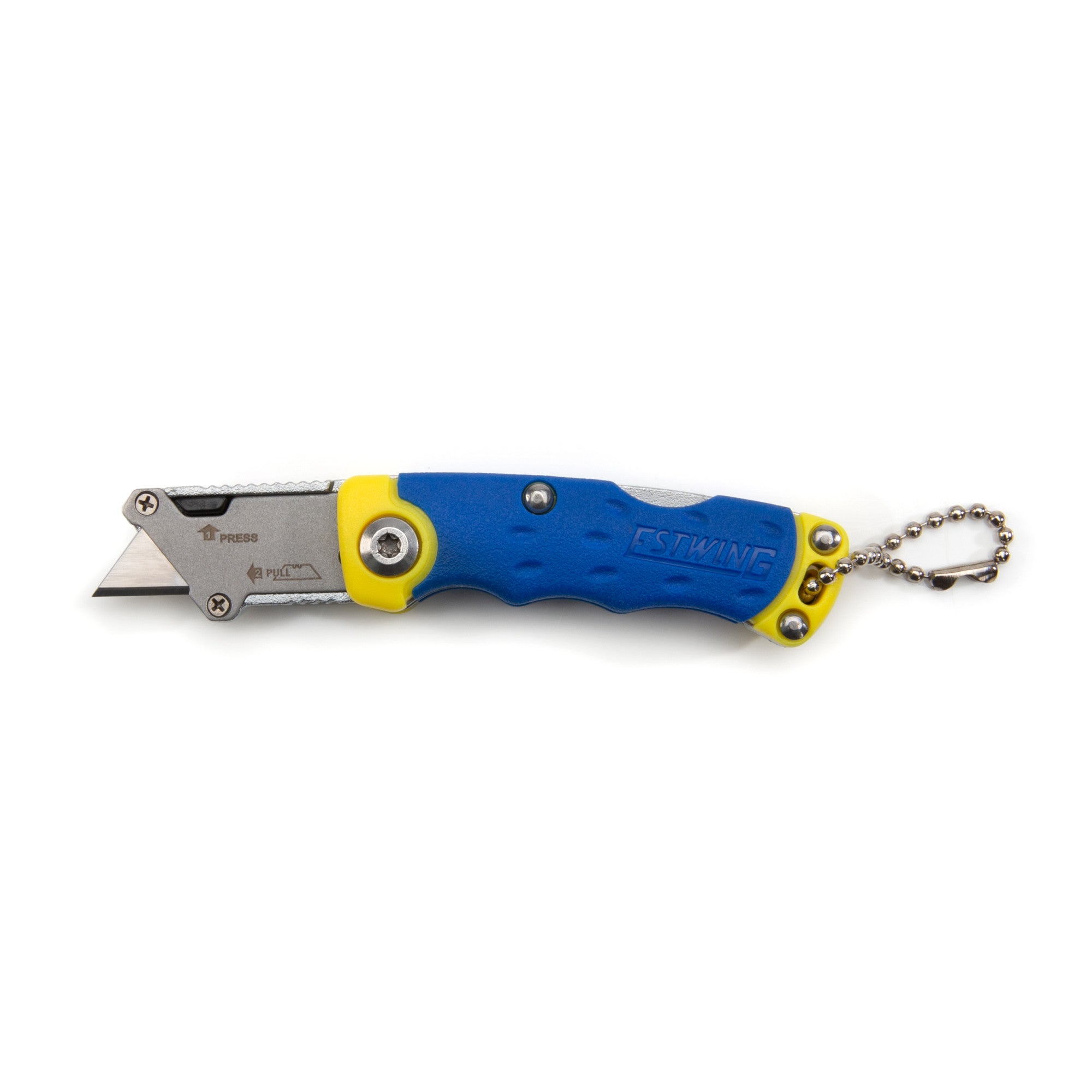 Estwing, Mini Folding Lock Back Utility Knife with Disposable Razor Blade