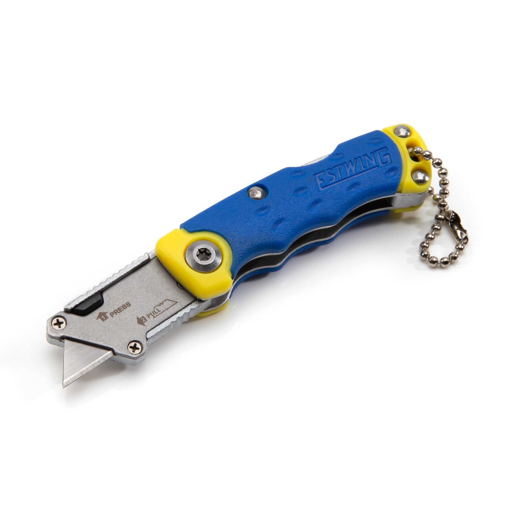 Estwing, Mini Folding Lock Back Utility Knife with Disposable Razor Blade