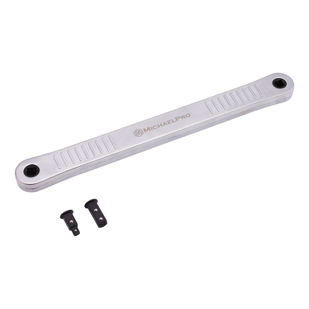 MichaelPro, Offset Extension Wrench with 3/8" & 1/4" Square Drive Adapters (MP001216)