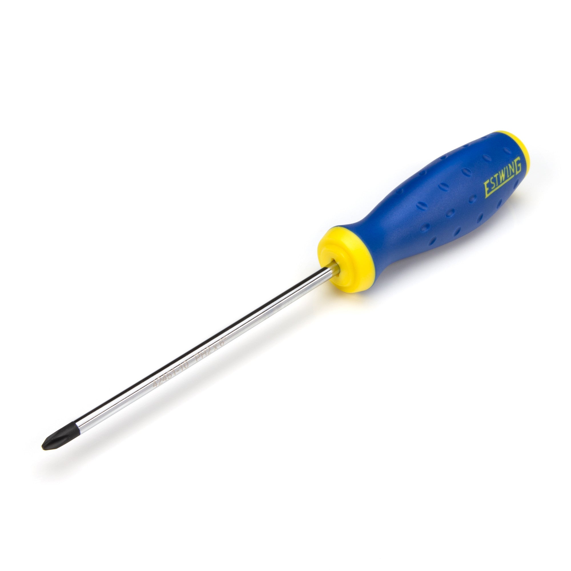 Estwing, PH2 x 6-Inch Magnetic Philips Tip Screwdriver with Ergonomic Handle