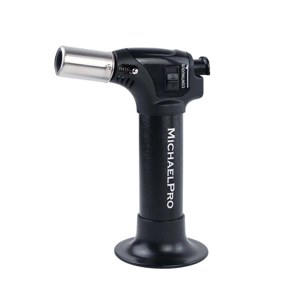 MichaelPro, Professional Butane Torch with Adjustable Flames & Safety Lock (MP011003)