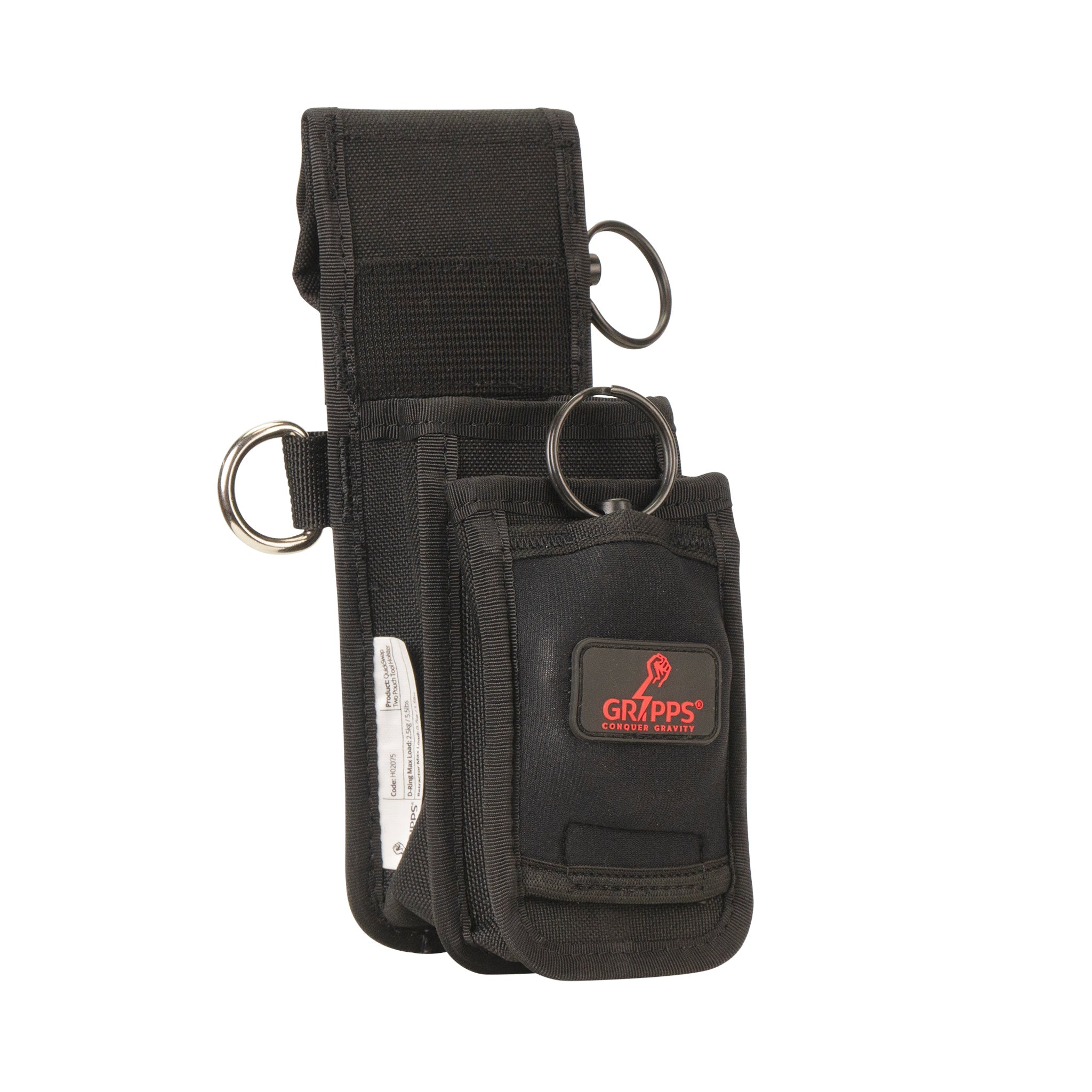 GRIPPS Global, Retractable Dual Tool Holster (Kevlar Retractors) - 2.5kg/5.5lb